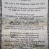 4 ft. x 5 ft. Afghan displayed on Easel Stand