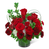 All My Heart is a very romantic gift! This fresh flower design