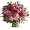 Spoil them rotten with this heavenly, high-fashion rose creation! Ravishing roses in