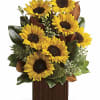 Rise and shine! Send her a sunrise with this golden bouquet of