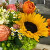 Let Sparks fly with this arrangement.&nbsp;Sparks features sunflowers, green hydrangea, tulips, chamomile