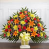 Honor a vibrant spirit with a bright, beautiful tribute. Our elegant floor
