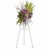 Fresh roses and opulent blooms such as orchids and gladioli - in