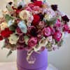 This floral hatbox is a fine assembling of some of our favorite