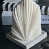 Beautiful scented extra large handmade candle - Sculptural Palm Leaf Candle.

6 inch