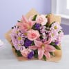 Mix of Different seasonal flowers Wrapped 