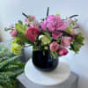 We gathered the most beautiful flowers harvested from spring for this arrangement.