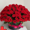 50 Roses in Black Box 