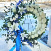 TRANQUIL BLUE SEAS - TWIN TOWERS FLORIST, ARLINGTON VA