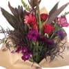 Deep reds and purples to make up this dark, moody, goth-like bouquet.