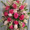 A beautiful spray of fragrant flowers in shades of pink. Approximately 30