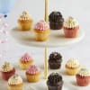 Send unique, tasty birthday treats today! This delicious set of mini cupcakes