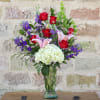 BEAUTIFUL AND ELEGANT DESIGNS WITH RED ROSES, STARGAZERS, HYDRANGEA AND BELLS OF