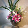 The raised urn adds special touch to this elegant design, perfect for