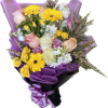 Colorful Mix Wrap
Seasonal flowers in colorful wrap. 
Fulfilled to value 