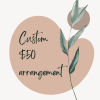 This is a custom arrangement that The Olive Branch design JUST FOR