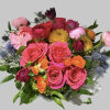 A full-color explosion, This arrangement is a beautiful gift for anybody you