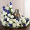This Urn piece is a perfect accent to your loved ones memorial.