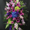  A beautiful spray to Cherish memories past and remember a smile