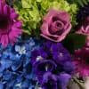  A beautiful spray to Cherish memories past and remember a smile