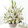 The FTD&reg; Eternal Affection&trade; Arrangement is a peaceful offering of heartfelt sympathy.