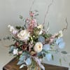 Our elegant  bouquet in shades of blush, pink and creamy white