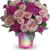 Talk about a pink-me-up! Brighten anyone&#039;s day with this cheerful rose bouquet