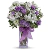 Fill her heart with laughter! The ultimate lavender-lover&#039;s bouquet, this gleeful gift