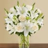 Product ID: 90303

Glorious roses lead the way in this luxurious white arrangement.