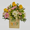 The perfect arrangement to send to your loved one for welcoming their