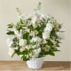 Share how much you care with an abundance of elegant white florals.