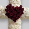 Invite beauty to your love ones with elegant funeral arrangement, presented in