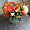 Our freshest and most interesting product in orange.
Monochromatic orange toned flowers in