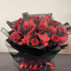 Roses Wrapped and Arranged in Vase.
Can be made in any color and