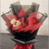 Roses Wrapped and Arranged in Vase.
Can be made in any color and