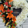 A loving tribute to honor your biker.

(Color choice can be customized)

18&#039;&#039; heart