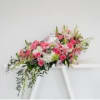 This stunning flowering urn and cremation flowers from the Cherished Collection are