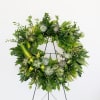 This beautiful classic wreath from the Eternity Collection is lush and green