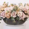 Bring beauty to the table with elegant arrangement, presented in a long