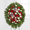 The Soldier&#039;s Salute&trade; Standing Spray is a gorgeous tribute to a life