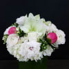 In the language of flowers, the purity of white blooms meets the