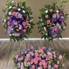 Basic Casket Spray - 
2 Standing Sprays (42inch easels) 