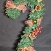 Assorted candy cane wreathes.  Pick one each for your Christmas celebration