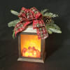 Traditional lantern box with bow