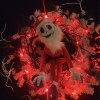 Modern day Santa Jack wreath.