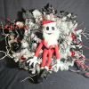 Modern day Santa Jack wreath.