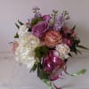 Fresh happy mix of pastels in a vase