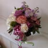 Fresh happy mix of pastels in a vase