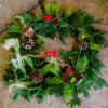 A fresh wreath is a wonderful gift to share during this time