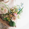 Lovely mix of pastel &amp; earthy premium seasonal blooms. This is a